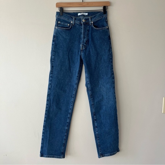 NA-KD High Rise Button Up Straight Jeans 36 (6) - Picture 1 of 8